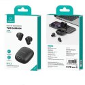 USAMS Słuchawki Bluetooth 5.3 TWS ID Series bezprzewodowe czarny/black BHUID01 (ID25)