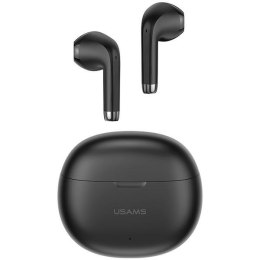 USAMS Słuchawki Bluetooth 5.3 TWS Rhymbo Series bezprzewodowe czarny/black BHUYO01 (US-YO17)