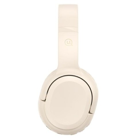 USAMS Słuchawki Bluetooth 5.3 nauszne Yun Series beżowy/beige TDLYEJYX02 (USAMS-YG23)