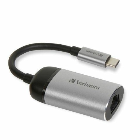 Verbatim Adapter USB-C - Ethernet aluminiowy/aluminum 49146