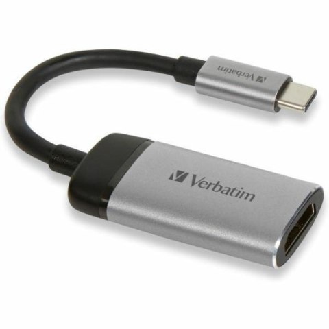 Verbatim Adapter USB-C - HDMI 4K aluminiowy/aluminum 49143