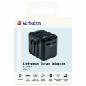 Verbatim Adapter podróżny EU/UK/US2xUSB-A UTA-01 czarny/black 49543
