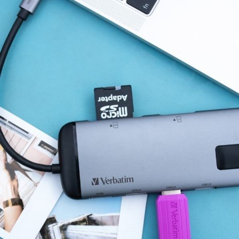 Verbatim Karta microSD 512GB + adapterPro U3 czarny/black 47046