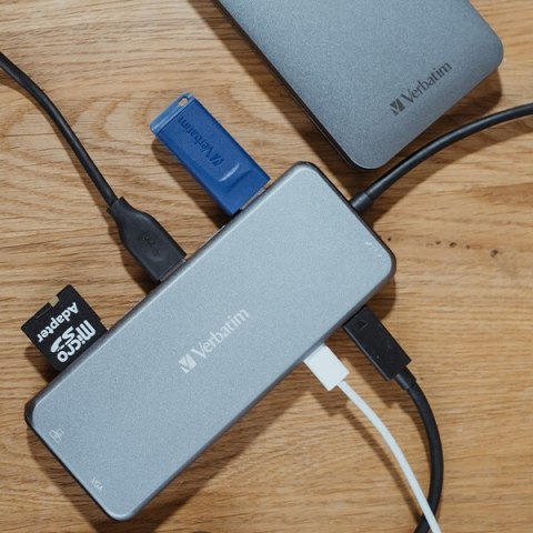 Verbatim Karta microSDHC 32GB V10+ adapter czarny/black 44083