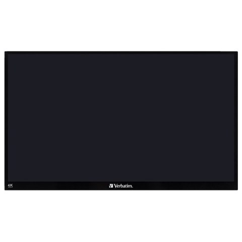 Verbatim Monitor przenośny dotykowy15.6" Ultra HD 4K czarny/black 32238