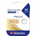 Verbatim Pendrive 16GB USB-A 3.2Metal Executive złoty/gold 99104