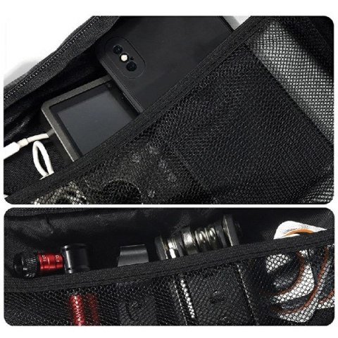 WILDMAN Etui/sakwa na ramę roweru ES19 1L uchwyt rowerowy czarna/black