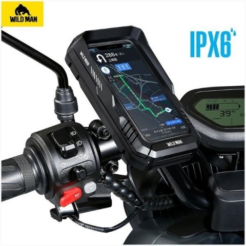 WILDMAN Etui/uchwyt na rower FK2sakwa na ramę czarna/black