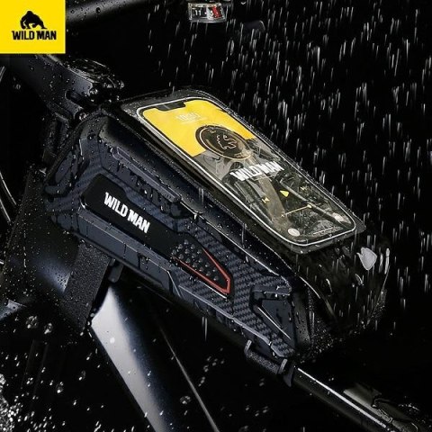 WILDMAN Etui/uchwyt rowerowy M90sakwa na ramę czarna/black