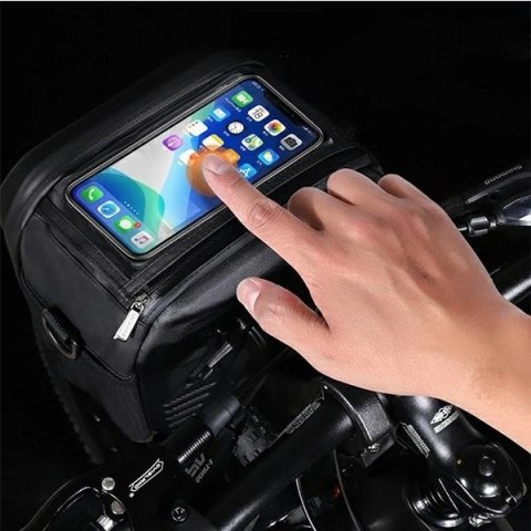 WILDMAN Torba na kierownicę GS9 3L uchwyt rowerowy czarna/black