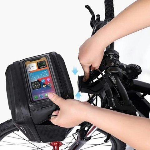 WILDMAN Torba na kierownicę GS9 3L uchwyt rowerowy czarna/black