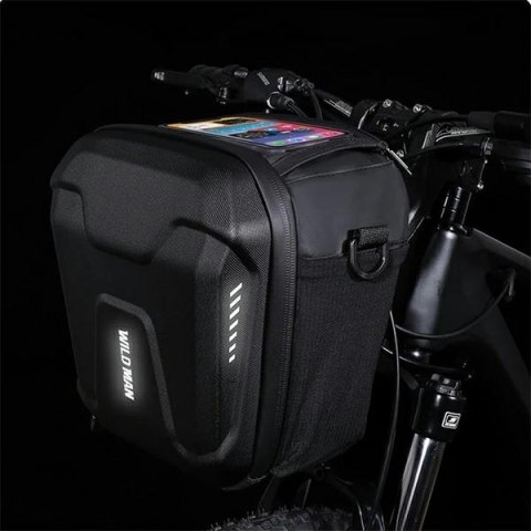 WILDMAN Torba na kierownicę GS9 3L uchwyt rowerowy czarna/black