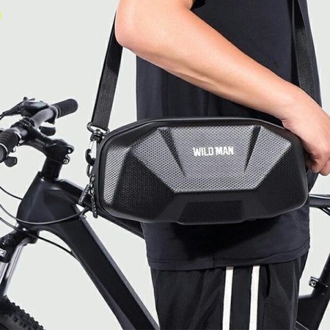 WILDMAN Torba na ramę roweru X9 3.5L uchwyt rowerowy czarna/black