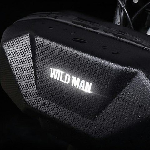 WILDMAN Torba na ramę roweru X9 3.5L uchwyt rowerowy czarna/black