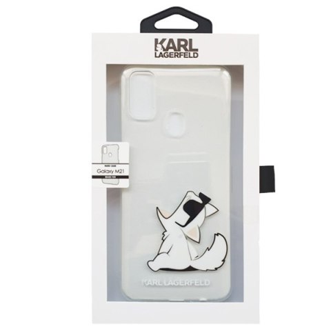 Karl Lagerfeld KLHCM21CFNRC M21 M215hardcase transparent Choupette Fun