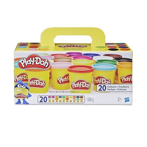 Zabawa z Plasteliną Play-Doh A7924EUC 20 Butelek