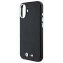 BMW BMHMP16S23PMWK iPhone 16 6.1" czarny/black hardcase M Smooth Full Wrapped Metal MagSafe