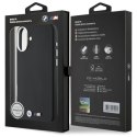 BMW BMHMP16S23PMWK iPhone 16 6.1" czarny/black hardcase M Smooth Full Wrapped Metal MagSafe