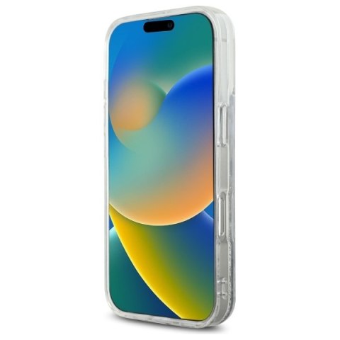 Karl Lagerfeld KLHMP16LLGCHSGH iPhone 1616 Pro 6.3" hardcase transparent Liquid Glitter Choupette Head Magsafe