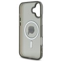 Karl Lagerfeld KLHMP16SHLSKIK iPhone 6.1" czarny/black hardcase IML Metal Karl Head MagSafe