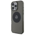Mercedes MEHMP16L23HCPK iPhone 16 Pro 6.3" czarny/black hardcase MB Case Star Pattern MagSafe