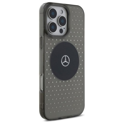 Mercedes MEHMP16L23HCPK iPhone 16 Pro 6.3" czarny/black hardcase MB Case Star Pattern MagSafe