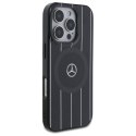 Mercedes MEHMP16L23HRSK iPhone 16 Pro 6.3" czarny/black hardcase MB Double Layer Crossed Lines MagSafe