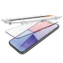 Spigen Glas.TR FC iPhone 15 6.1" "EZ FIT" szkło hartowane czarna ramka AGL06908