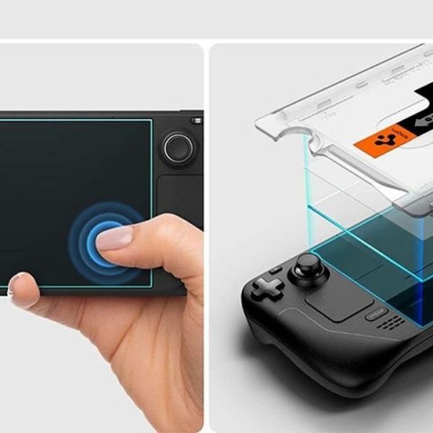 Spigen Glas.TR Steam Deck"EZ FIT" szkło hartowane AGL05600