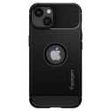 Spigen Rugged Armor iPhone 13 / 14 / 15 6.1" czarny/black matte ACS03518