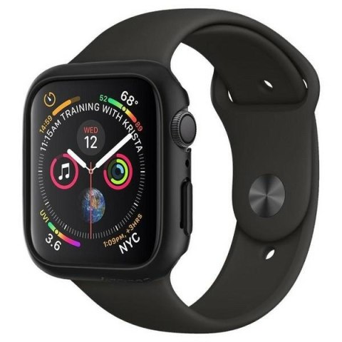 Spigen Thin Fit Apple Watch 4/5/6//7/SE44/45mm czarny/black 062CS24474