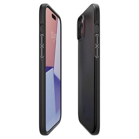 Spigen Thin Fit iPhone 15 6.1"czarny/black ACS06776