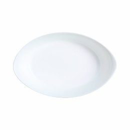 Półmisek Kuchenny Luminarc Smart Cuisine Owalne Biały Szkło 21 x 13 cm (6 Sztuk)