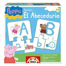 Układanka puzzle Peppa Pig El Abecedario 81 Części