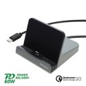 4smarts Stacja Dokująca dla TabletówVoltDock USB-C 60W Gunmetal 462261