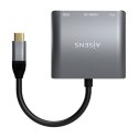 Adapter Micro USB do HDMI Aisens A109-0669 Szary (1 Sztuk)