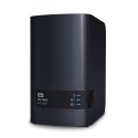 Western Digital My Cloud EX2 Ultra NAS Komputer stacjonarny Marvell Armada 385 1 GB DDR3 4 TB HDD My Cloud OS Czarny