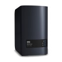 Western Digital My Cloud EX2 Ultra NAS Komputer stacjonarny Marvell Armada 385 1 GB DDR3 4 TB HDD My Cloud OS Czarny