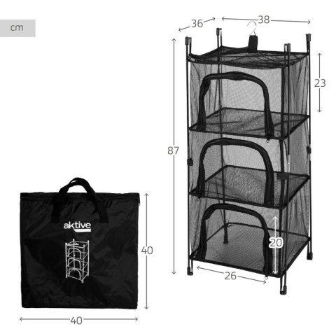 Szafka kempingowa Aktive 38 x 87 x 36 cm 4 Sztuk