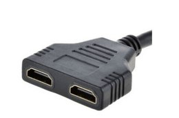 Adapter GEMBIRD DSP-2PH4-04 (HDMI M - 2x HDMI F; 0,20m; kolor czarny)