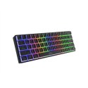 KLAWIATURA DLA GRACZY GENESIS THOR 660 US BLACK BEZPRZEWODOWA RGB MECHANICZNA GATERON RED