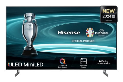 Telewizor Hisense 55U6NQ 55" MINILED 4K VIDAA Dolby Vision Dolby Atmos Smart TV HDMI 2.1 Czarny