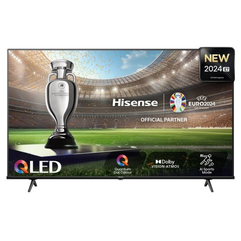 Telewizor Hisense 65E7NQ QLED 65" 4K Ultra HD VIDAA Dolby Atmos DVB-T2 Czarny