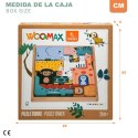 Drewniane Puzzle dla Dzieci Woomax (6 Sztuk)