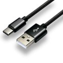 Kabel USB C EverActive CBB-1CB Czarny 1 m