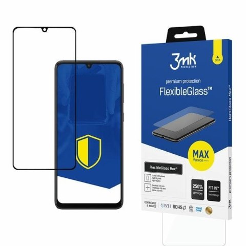 3MK FlexibleGlass Max Sam Galaxy A33 5G A336 czarny/black, Szkło Hybrydowe z wzmocnionymi krawędziami