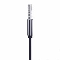 3MK Wired Earphones Jack 3,5 mm słuchawki douszne czarny/black Jack 3,5mm