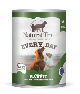 NATURAL TRAIL EVERY DAY Dog Królik 800g