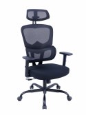 Ergonomiczny fotel biurowy T6 czarny