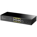 Switch CUDY GS2008PS2 8-Port Gigabit L2 Managed PoE+ 120W 2xSFP